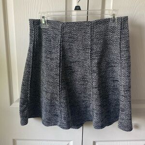 LOFT Outlet Petite Flared Mini Skirt